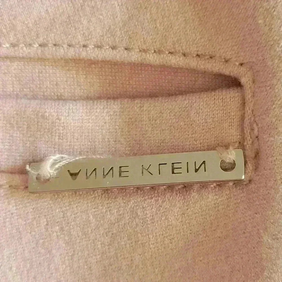 Anne Klein Women's Blush Pink Leggins / Pants Elastic Waist 28" Spandex - Picture 8 of 11